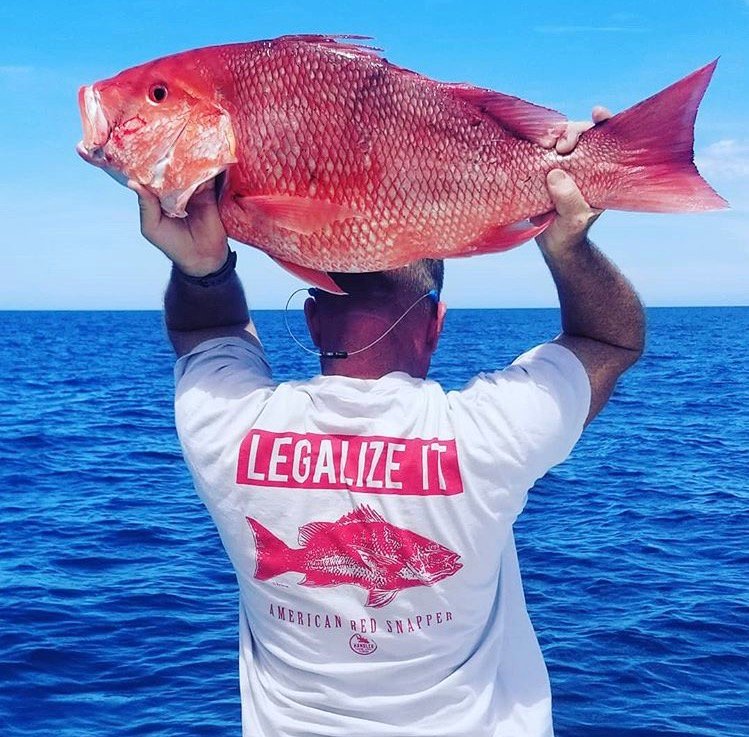 Legalize it' Red Snapper Fishing Shirts - Handler Fishing Supply in Merritt  Island, Florida